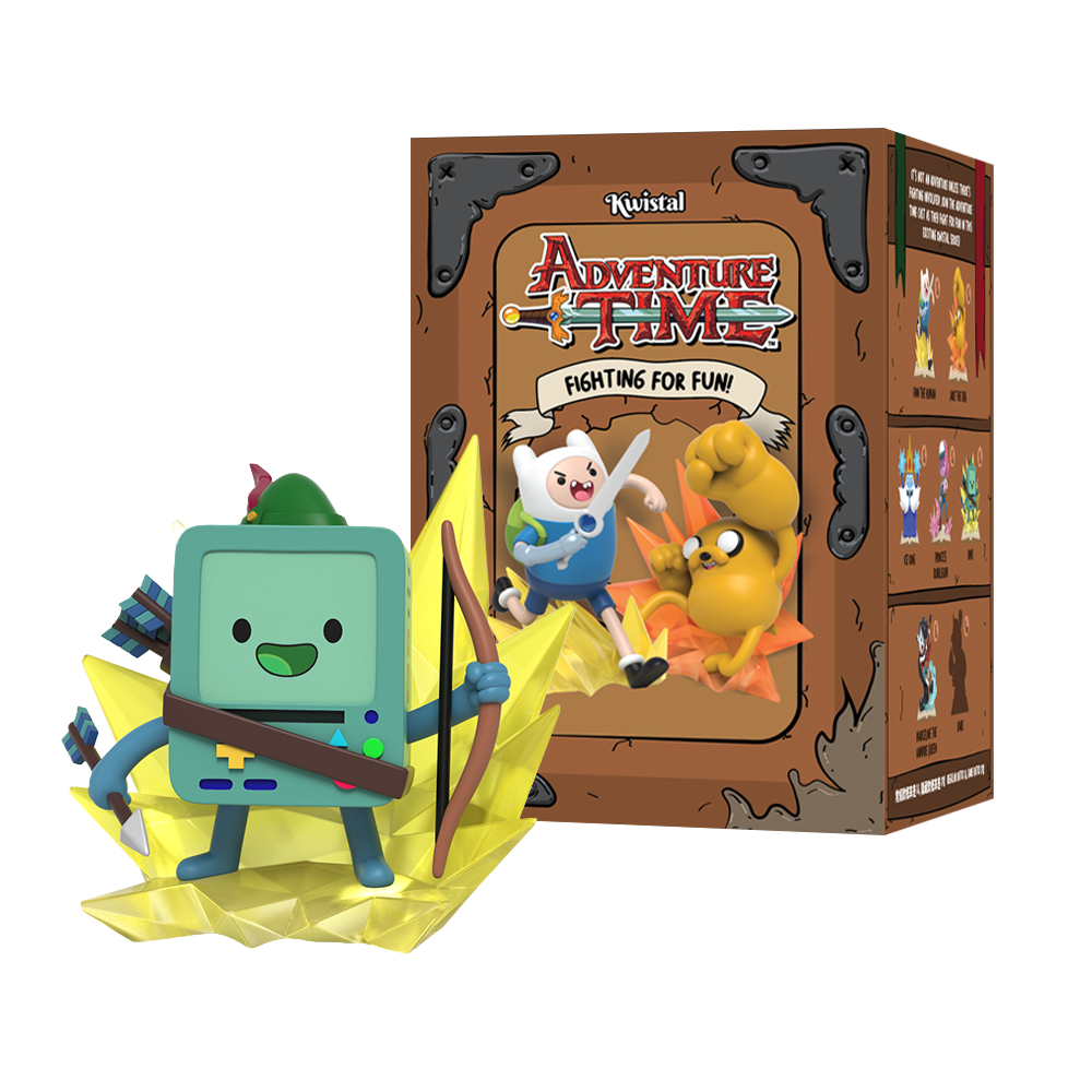 ADVENTURE TIME - Kwistal Fighting for Fun Series - Display 6 Fig. - 2