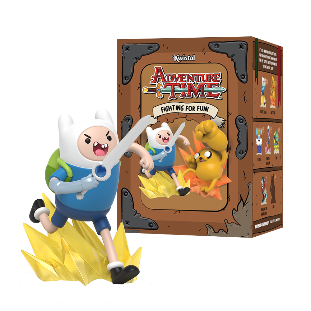 ADVENTURE TIME - Kwistal Fighting for Fun Series - Display 6 Fig. - 4