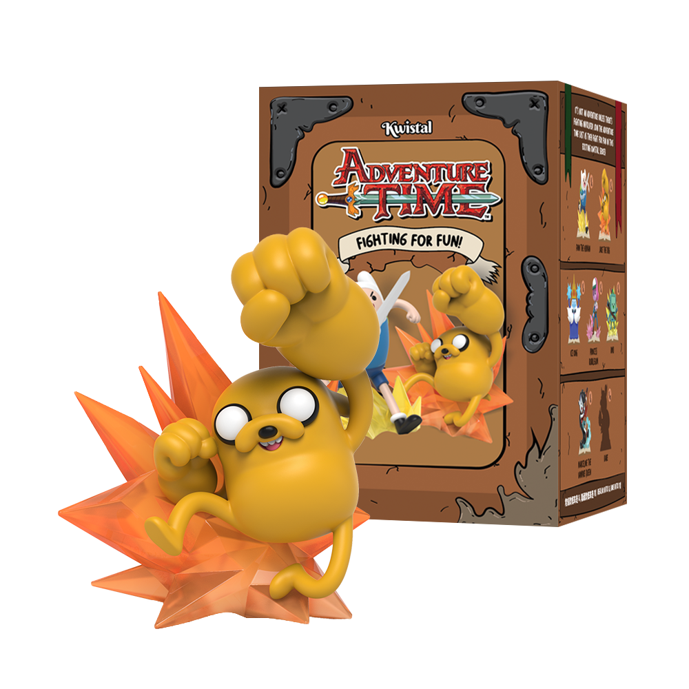 ADVENTURE TIME - Kwistal Fighting for Fun Series - Display 6 Fig. - 6