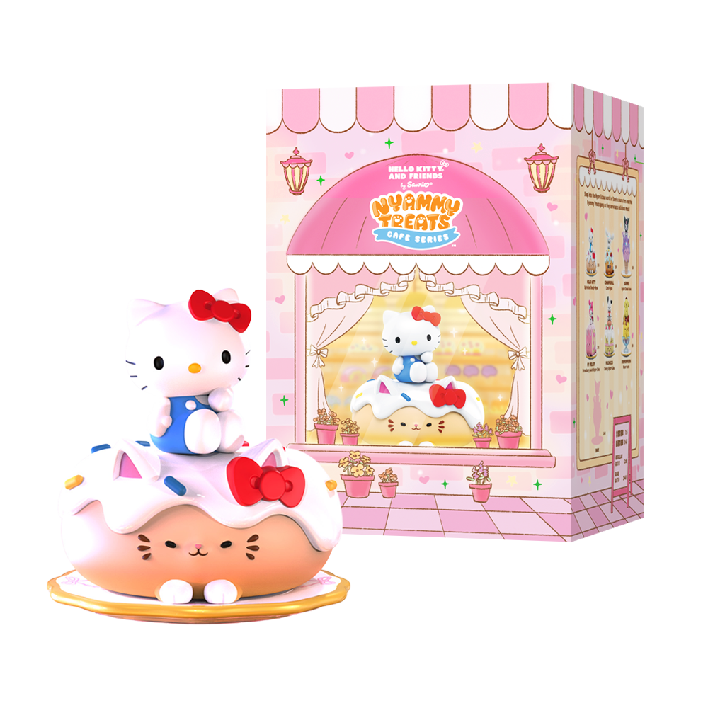 SANRIO - Nyammy Treats Sanrio Cafe Series - Display 6 Fig. - 6