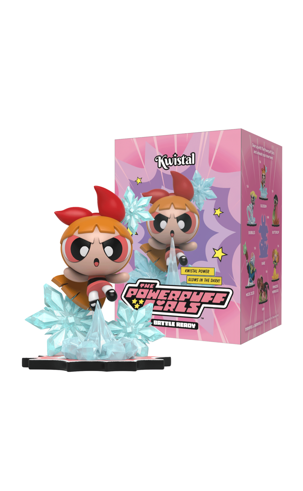 LES SUPER NANAS - Kwistal Battle Ready Series - Display 6 Fig. - 2