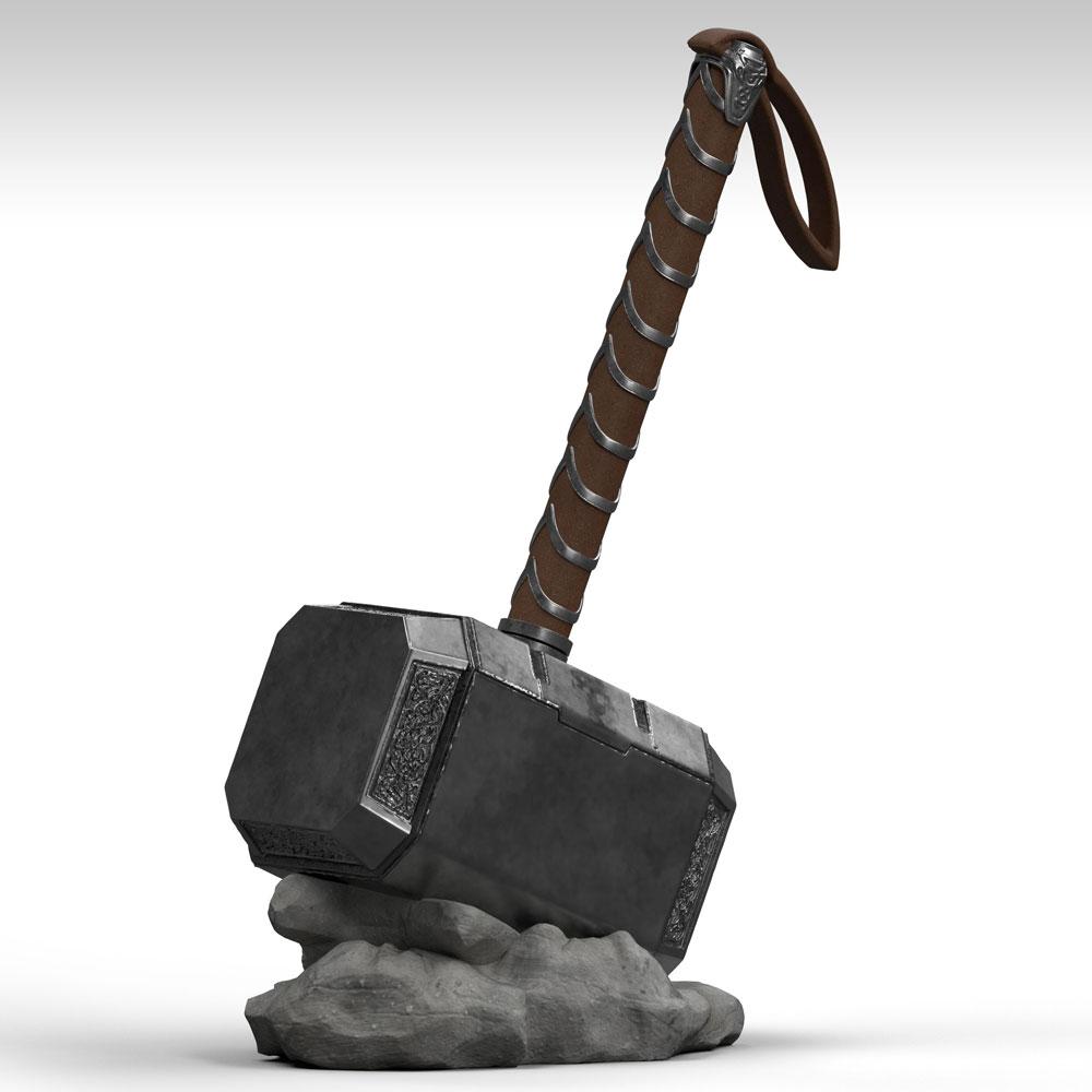 MARVEL - MEGA BANK - Mjolnir - 28cm_IMAGE_1