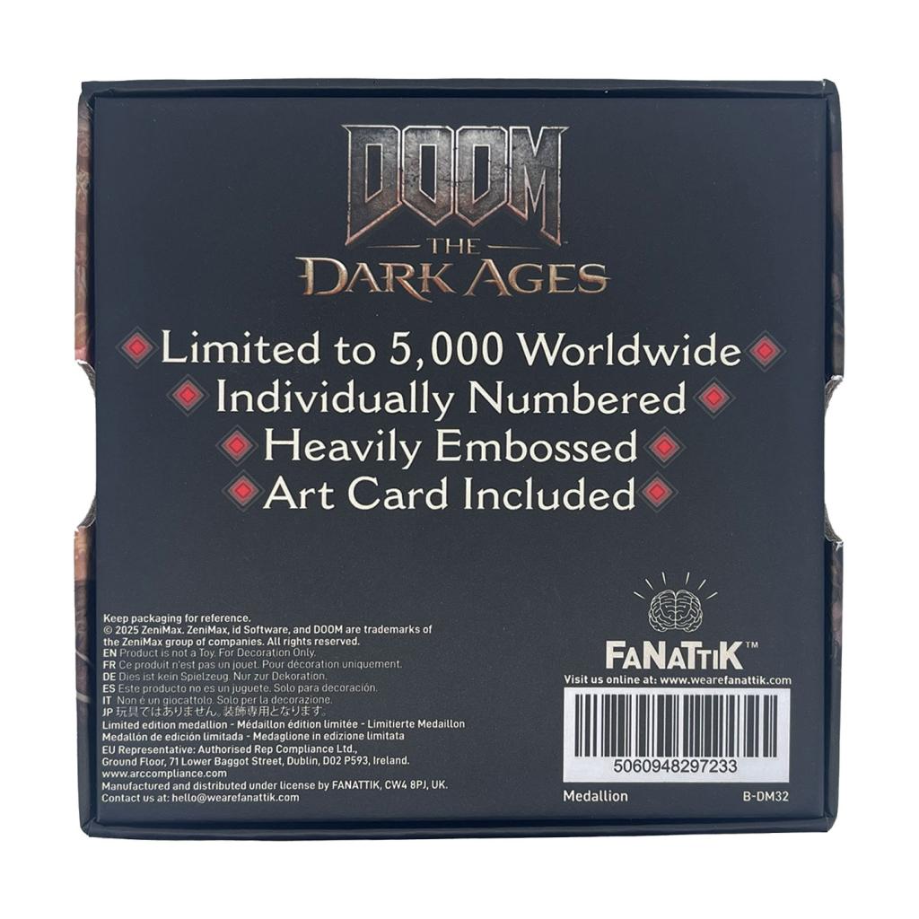 DOOM THE DARK AGES - Shield - Limited Edition Medaillon - 4