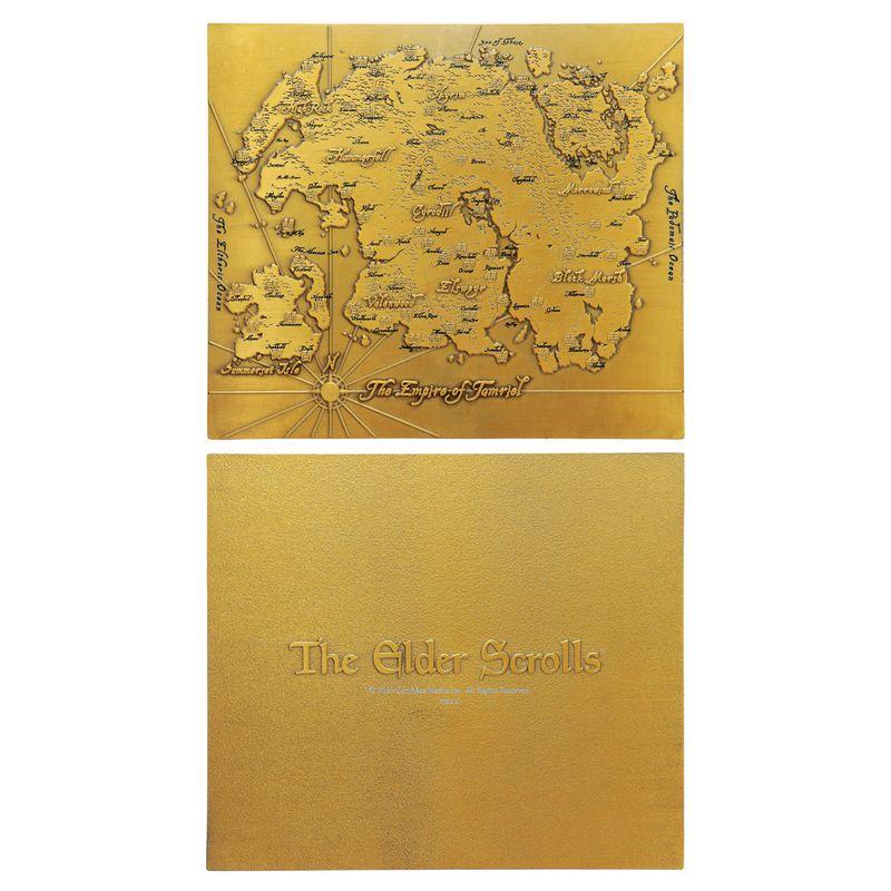 THE ELDER SCROLLS - Carte en métal de Tamriel de Collection - 4