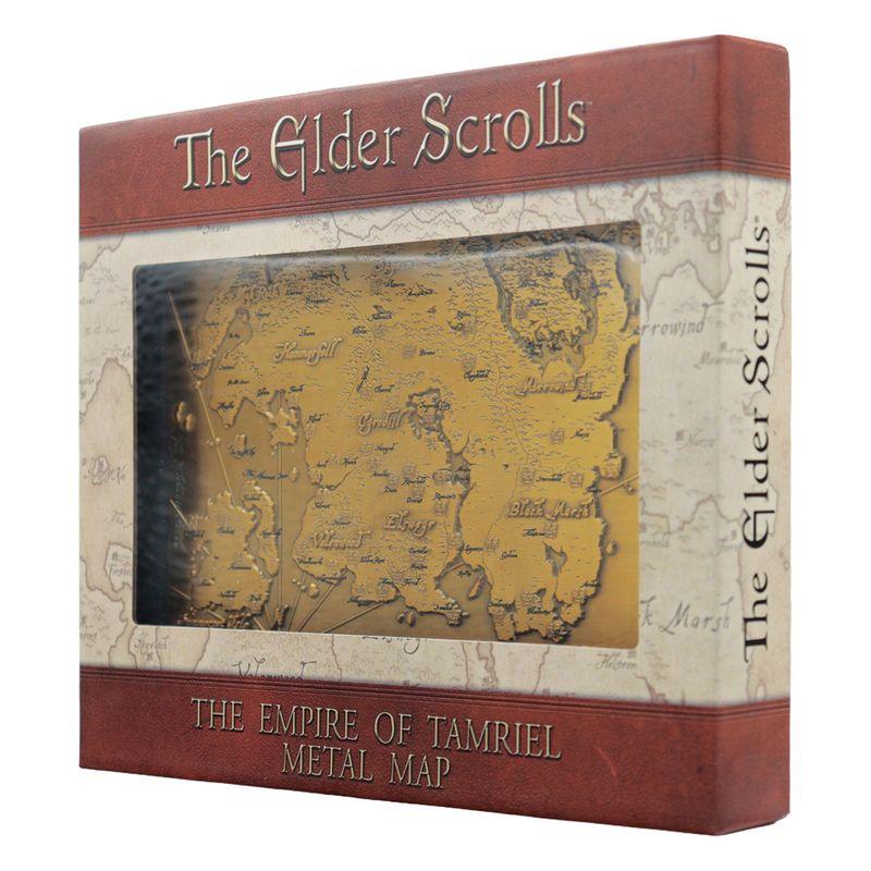 THE ELDER SCROLLS - Carte en métal de Tamriel de Collection - 5