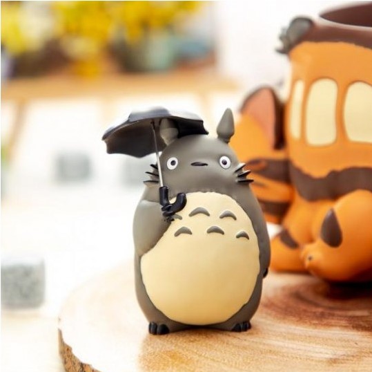 MON VOISIN TOTORO - Totoro et Chatbus - Boite Diorama 12.5cm