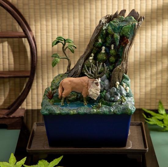 PRINCESSE MONONOKE - Statuette Magnet Water Garden Kasajuku 24cm - 2