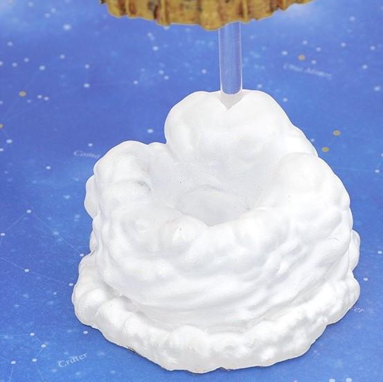 CASTLE IN THE SKY - Flying Castle - Magnetic statue 13cm - 5