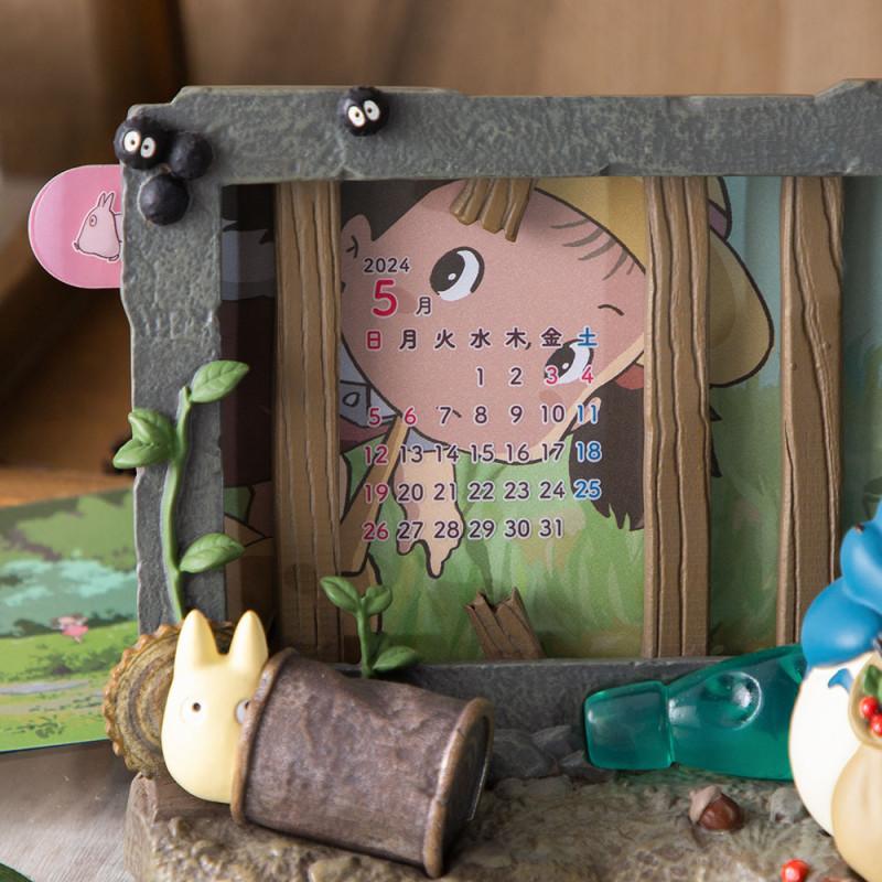 MON VOISIN TOTORO - Totoro & Maison Kusakabe - Diorama Cadre - 3