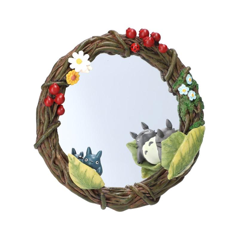 MY NEIGHBOR TOTORO - Flower garland - Mirror 6x19x18cm - 3