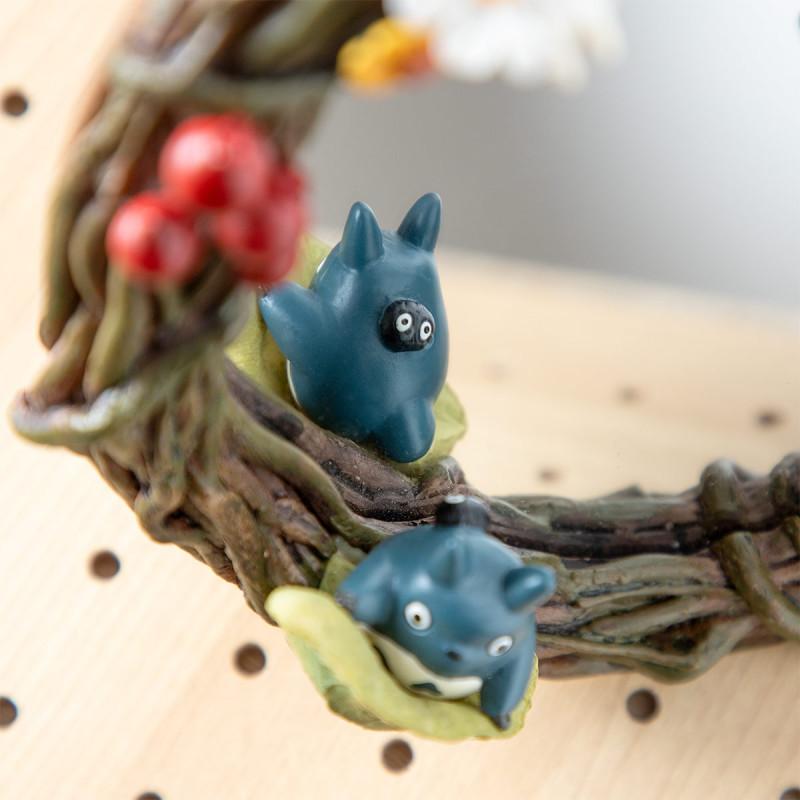 MY NEIGHBOR TOTORO - Flower garland - Mirror 6x19x18cm - 5