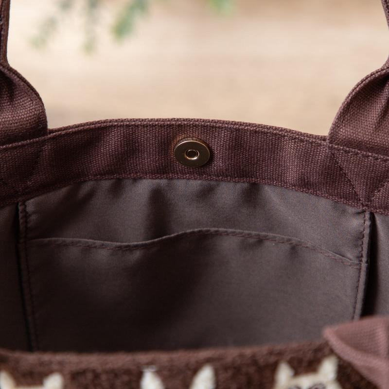 MY NEIGHBOR TOTORO - Totoro hazelnuts - Embroidered bag - 4