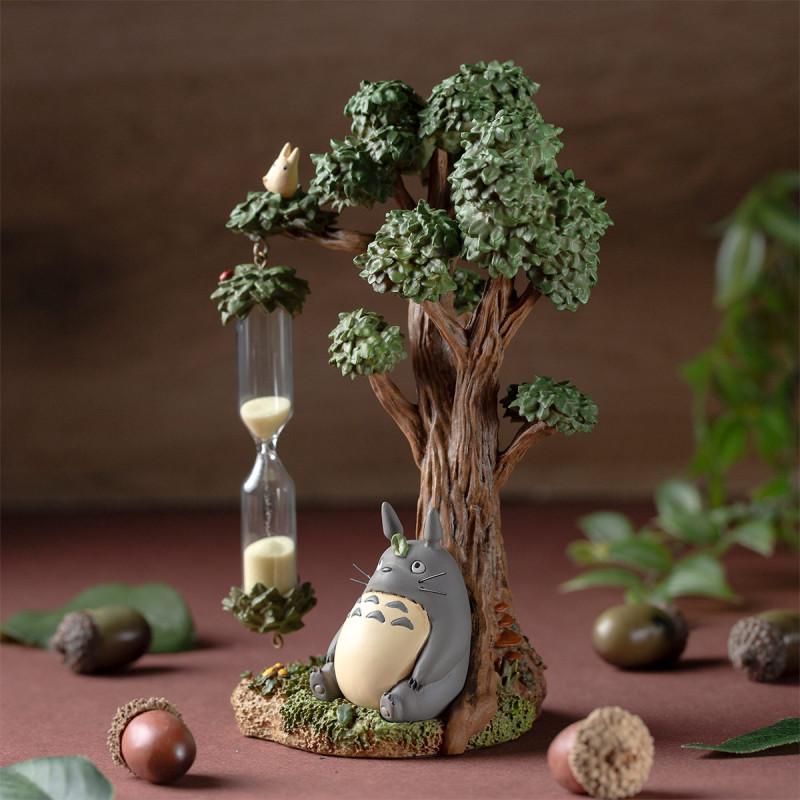 MY NEIGHBOR TOTORO - Camphrier & Totoro - Diorama Sand Timer 16cm - 2
