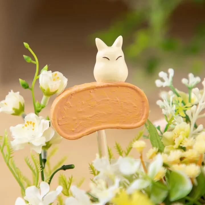 MON VOISIN TOTORO - Tête du Chatbus - Planter 19cm - 3