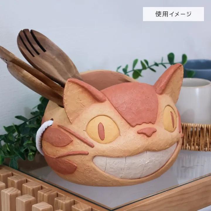 MON VOISIN TOTORO - Tête du Chatbus - Planter 19cm - 6