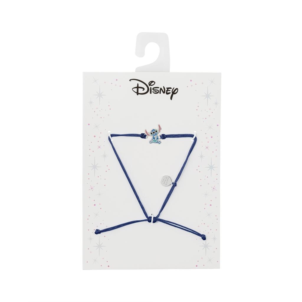 STITCH - Bracelet Cordes Ajustable + Pendentif Laiton Plaqué - 3
