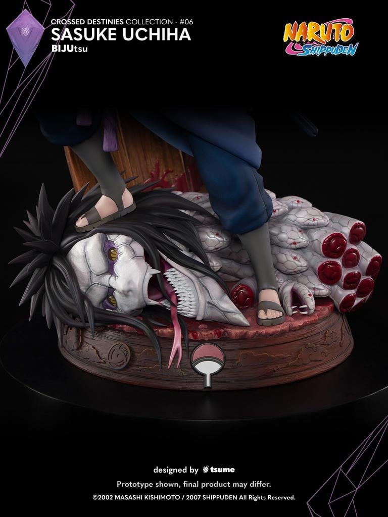 NARUTO - Sasuke - Statue Bijutsu 1/6 By Tsume 49cm - 5