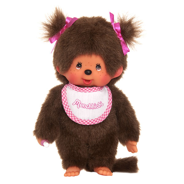 Peluche Monchhichi Kiki Rose - Sakura (20 cm)