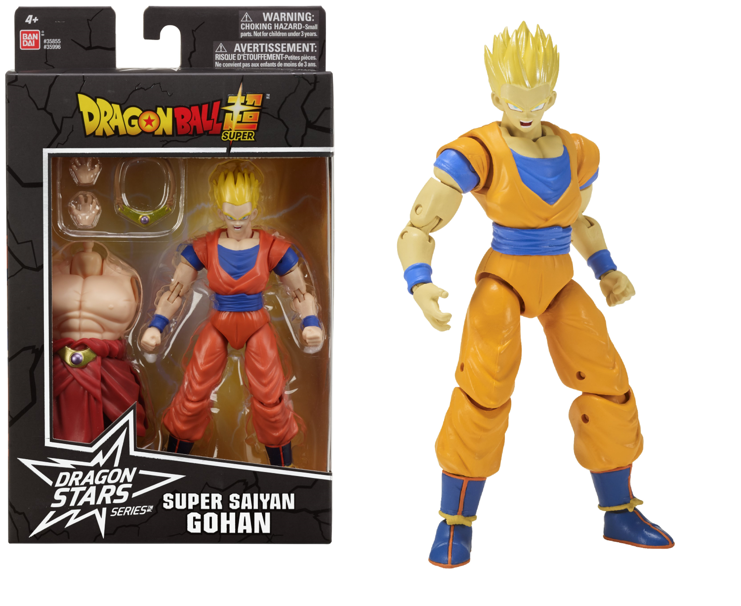 DRAGON BALL SUPER SUPER HERO - Goku - Figurine Dragon Stars 17cm :  : Figurine Bandai Red Dragon Ball