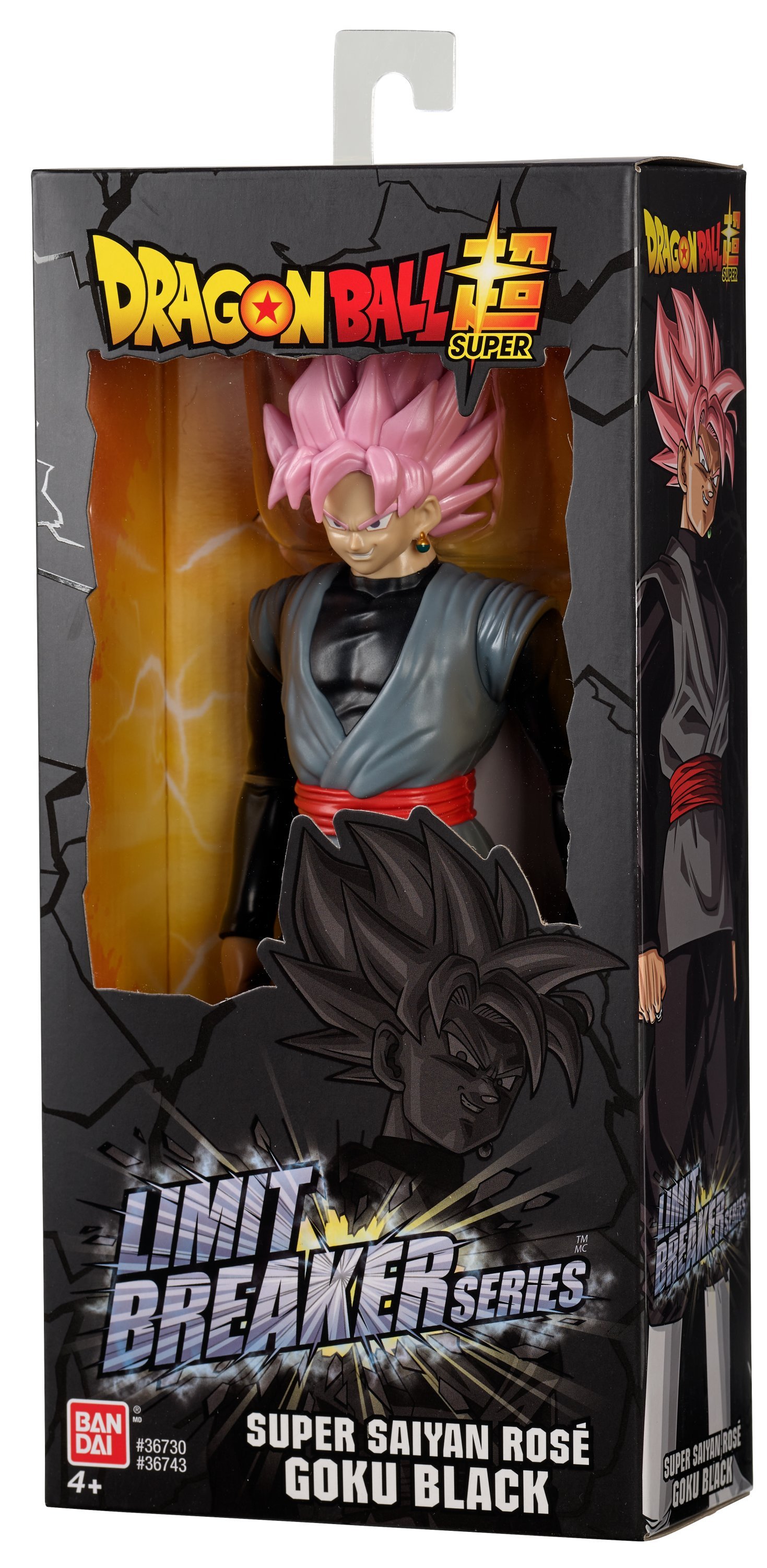 Figurine Articulée Super Sayan Rose Black Goku 30cm Dragon Ball Super