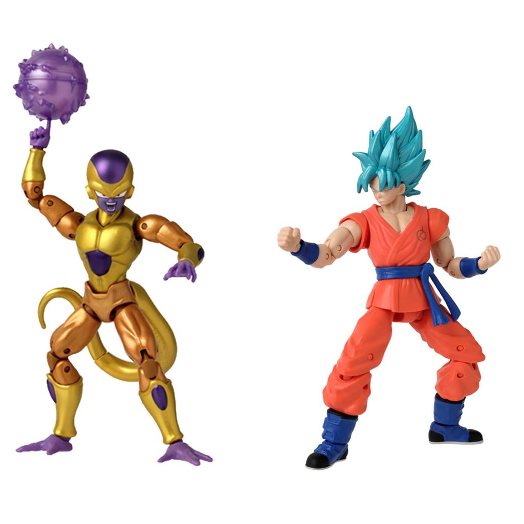 DB - Gold Freezer VS SS Blue Goku - Battle Pack Dragon Stars 17cm - 2