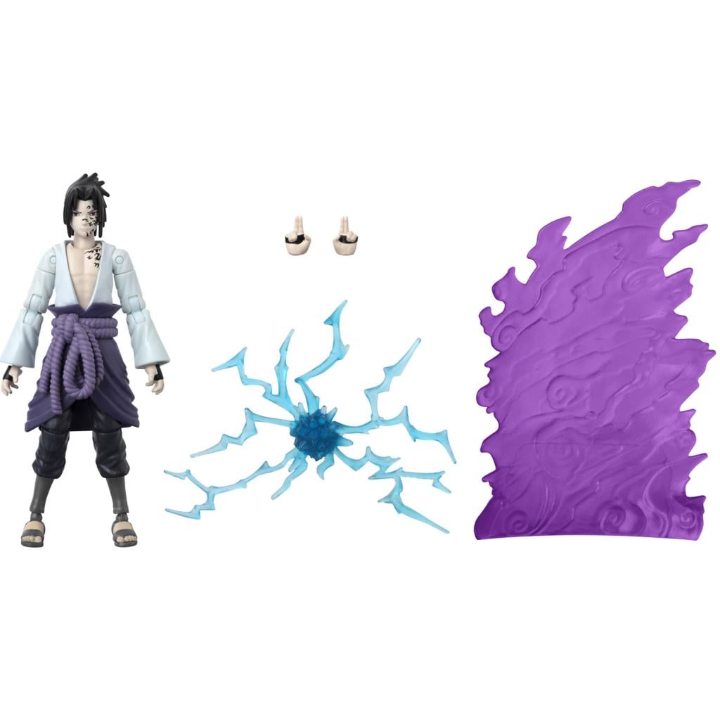 NARUTO - Sasuke with transf. effect - Figure Anime Heroes Beyond 17cm - 2