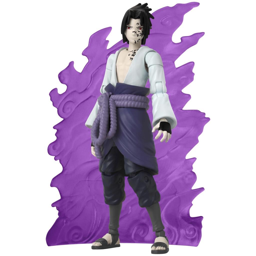 NARUTO - Sasuke with transf. effect - Figure Anime Heroes Beyond 17cm - 3
