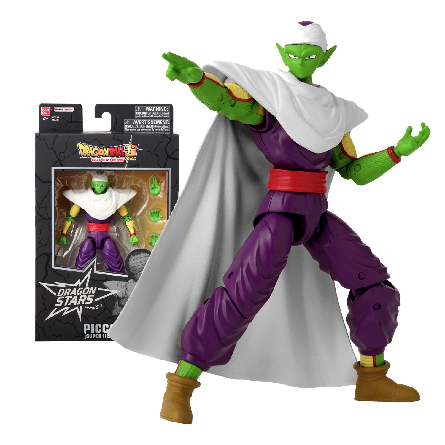 DRAGON BALL SUPER SUPER HERO - Piccolo - Figurine Dragon Stars 17cm :  : Figurine Bandai Red Dragon Ball