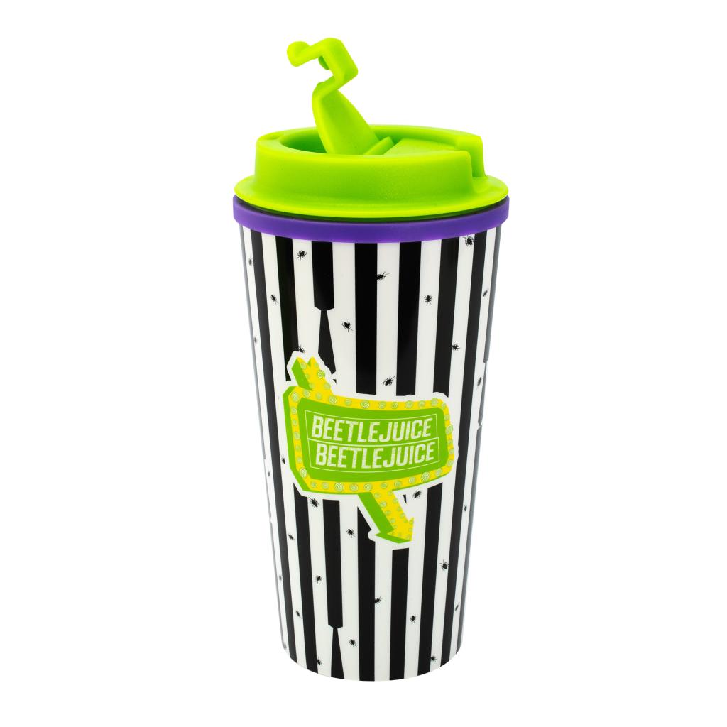 BEETLEJUICE - Strange & Unusual - Mug Isotherme de Voyage - 450 ml - 3