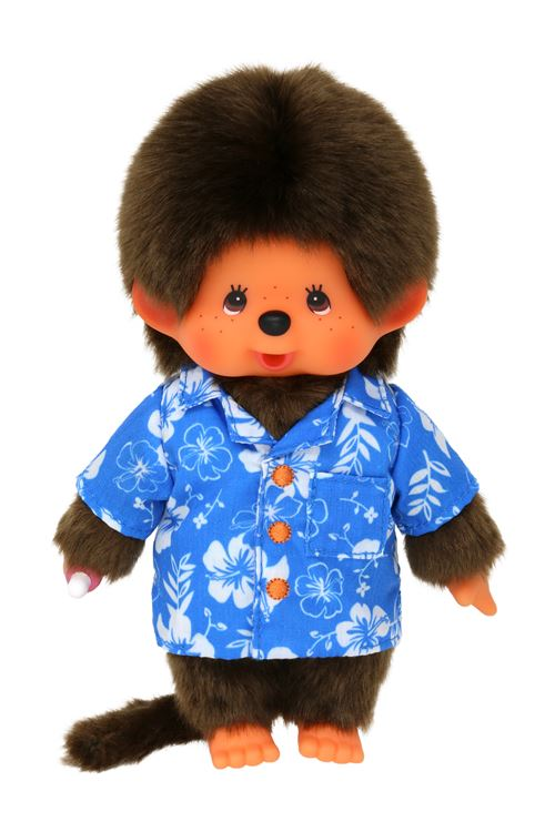 Bandai - Monchhichi - peluche - Papi 20 cm SE23314 : : Jeux et  Jouets