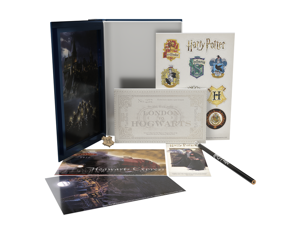 HARRY POTTER - Box Livre en Métal - Vol.1 - Set de Papeterie 7 pc. :  : Pack cadeau CYP Harry Potter