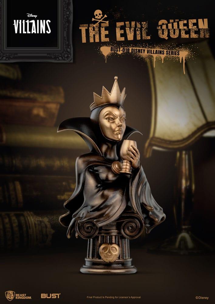 DISNEY - Reine-Sorcière - Buste Villains Series PVC 16cm - 2