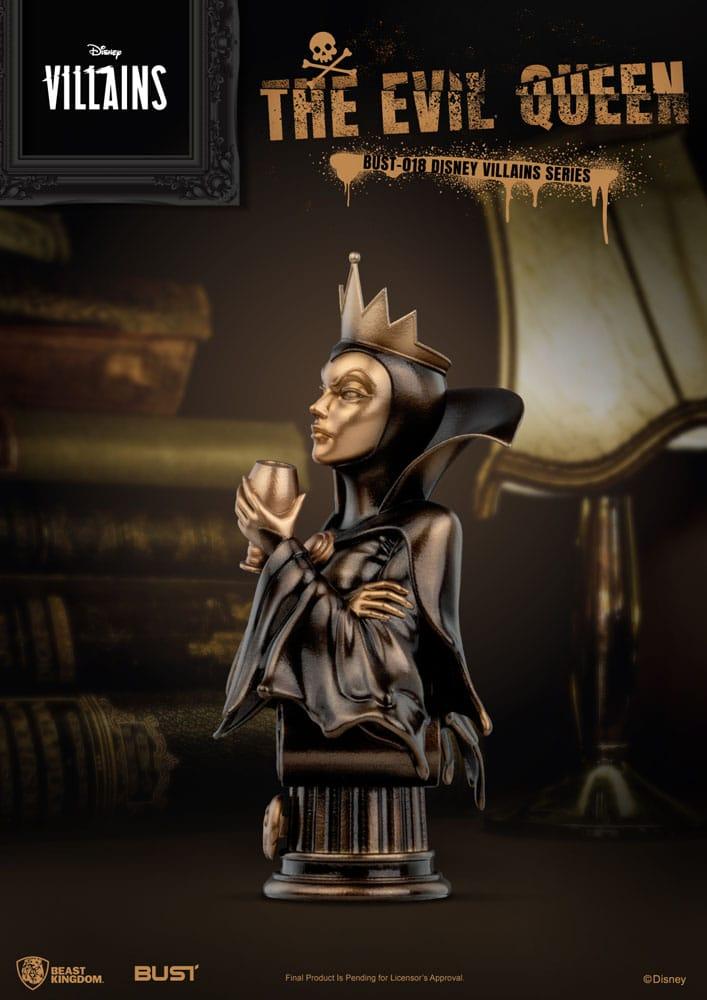 DISNEY - Reine-Sorcière - Buste Villains Series PVC 16cm - 3