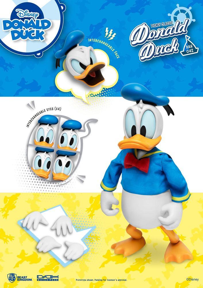 DISNEY CLASSICS - Donal Duck - Figure Dynamic Action Heroes 1/9 16cm - 4