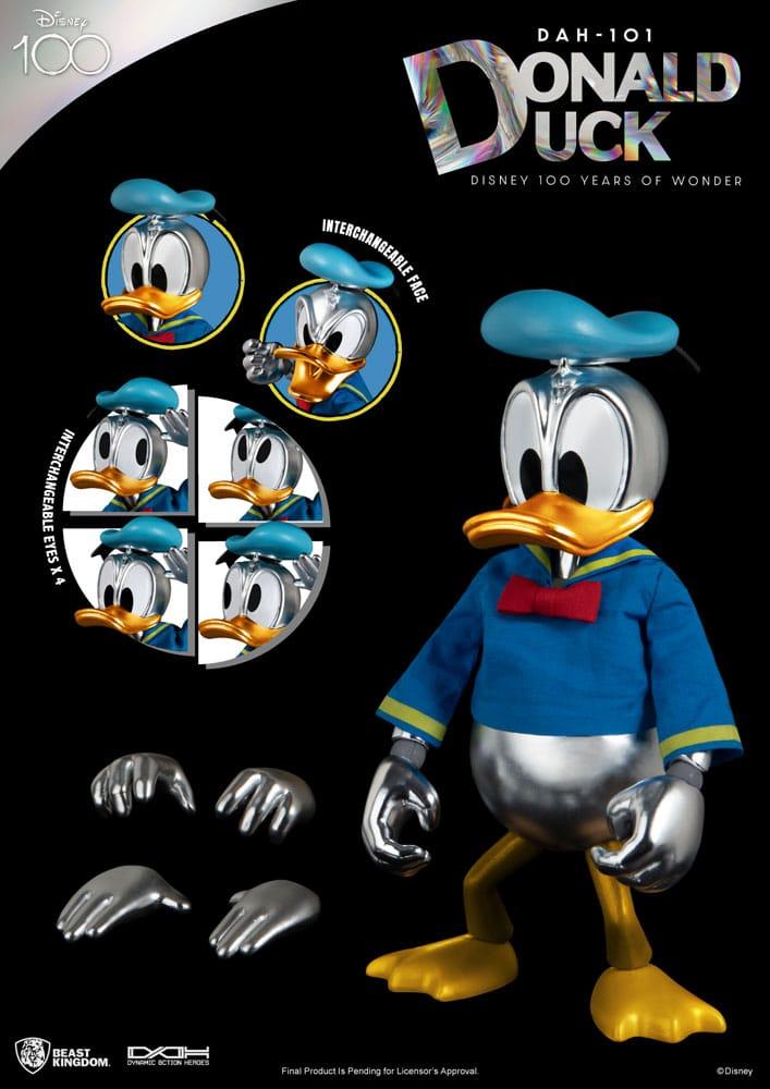 DISNEY 100 YEARS OF WONDER - Donald - Fig. Dynamic Action Heroes 16cm - 4