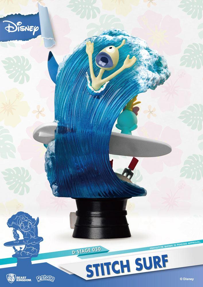 DISNEY - Stitch Surf - Diorama D-Stage Summer Series 15cm - 4