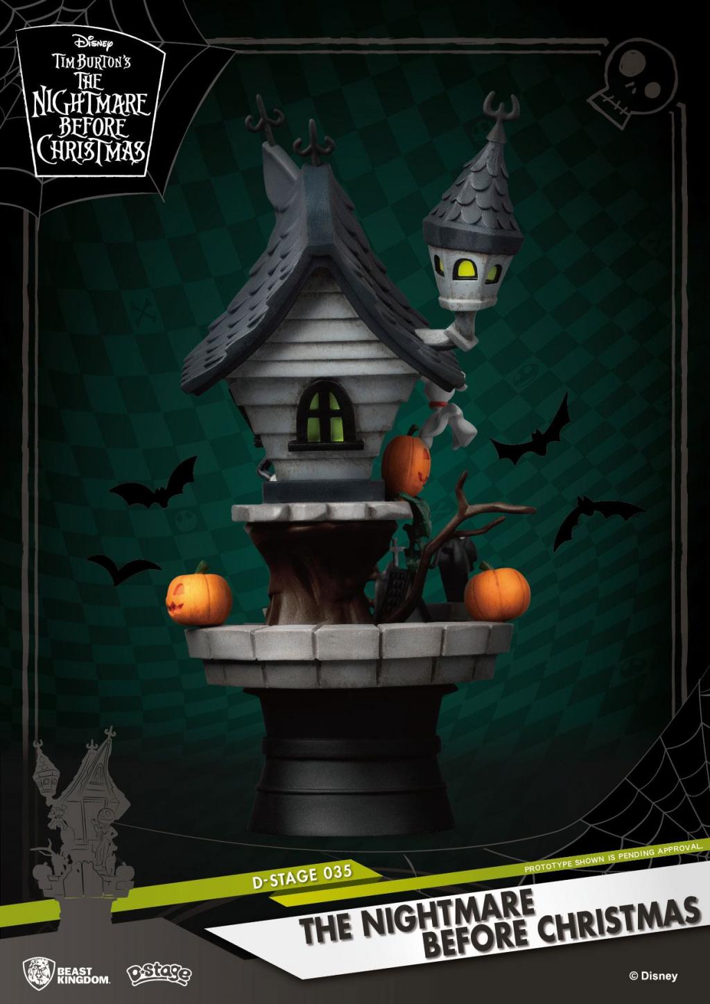 NBX - Jack's Haunted House Diorama - 15cm - 3