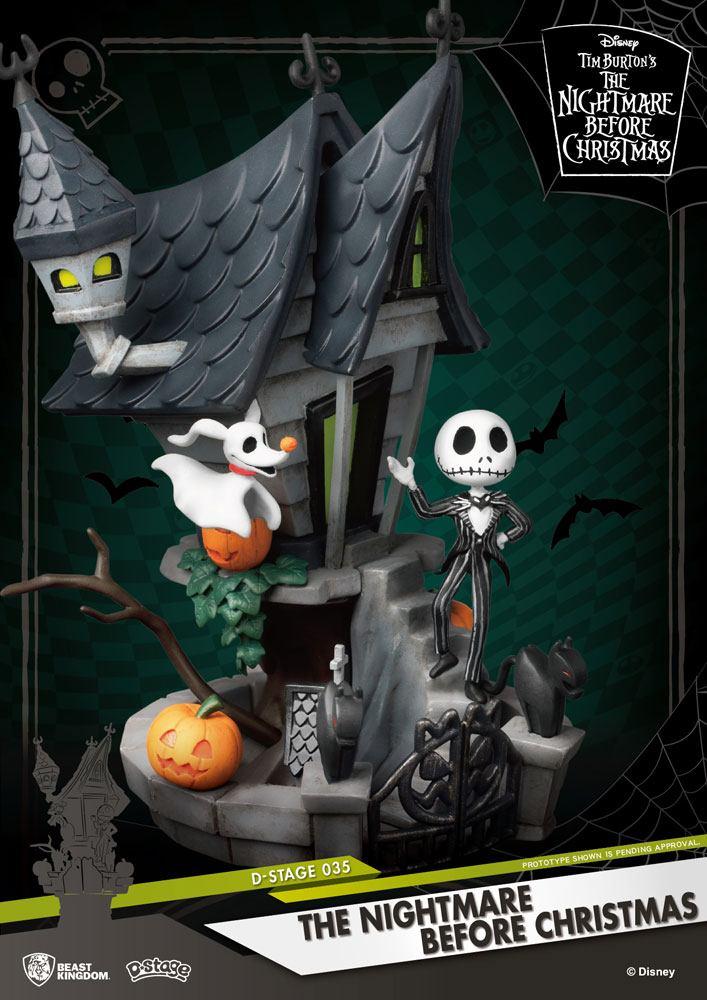 NBX - Jack's Haunted House Diorama - 15cm - 4