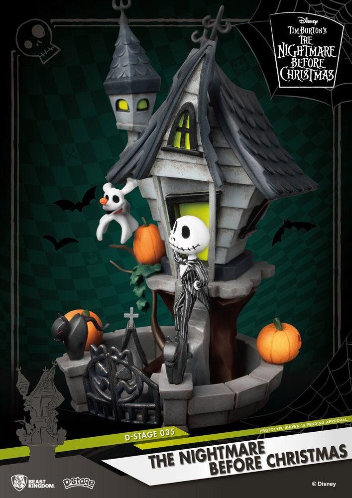 NBX - Jack's Haunted House Diorama - 15cm - 5