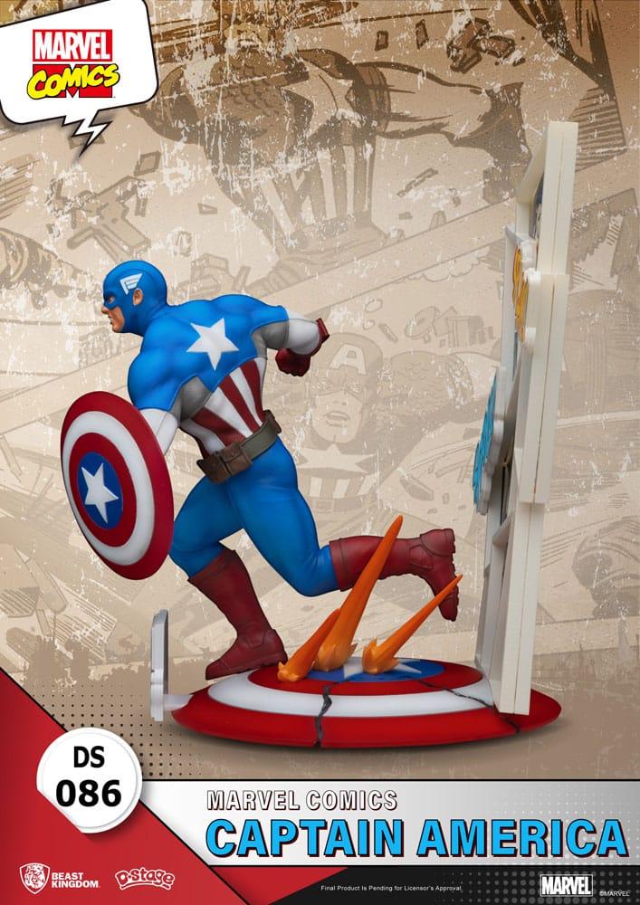 MARVEL - Captain America - Diorama D-Stage 16cm - 5