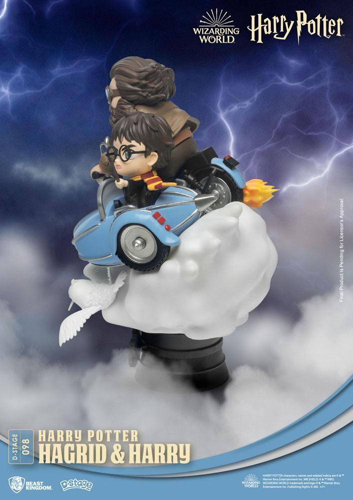 HARRY POTTER - Hagrid & Harry - Statue D-Stage New Ver. 15cm - 2