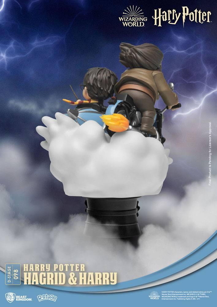 HARRY POTTER - Hagrid & Harry - Statue D-Stage New Ver. 15cm - 3
