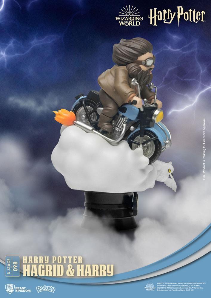 HARRY POTTER - Hagrid & Harry - Statue D-Stage New Ver. 15cm - 4
