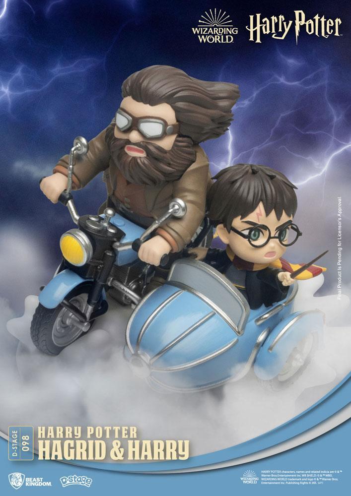 HARRY POTTER - Hagrid & Harry - Statue D-Stage New Ver. 15cm - 5