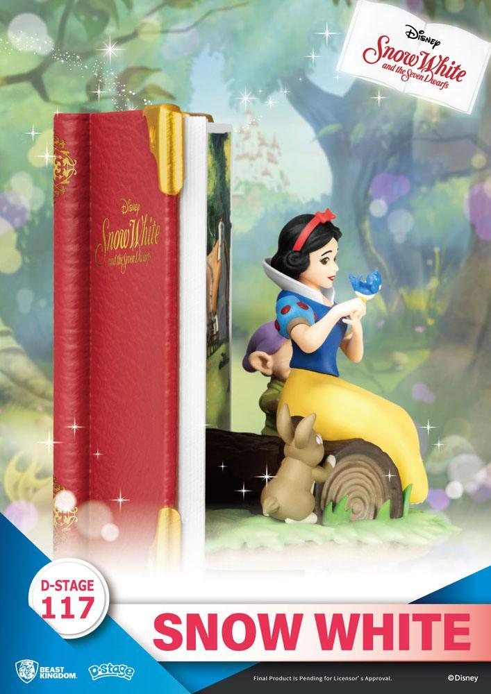 DISNEY - Blanche Neige -Statuette D-Stage Book Series Diorama PVC 13cm - 6