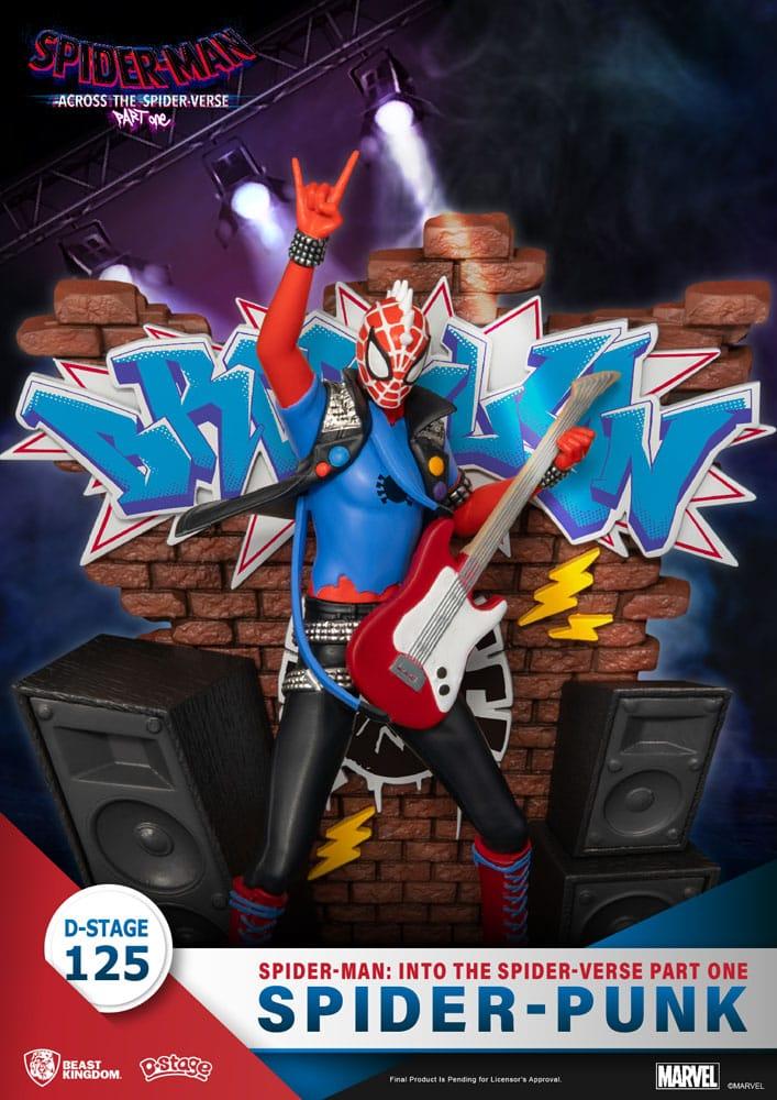 SPIDER-MAN ACROSS THE SPIDER-VERSE - Spider-Punk -Diorama D-Stage 15cm - 3