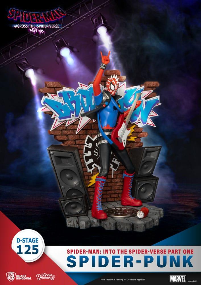 SPIDER-MAN ACROSS THE SPIDER-VERSE - Spider-Punk -Diorama D-Stage 15cm - 4