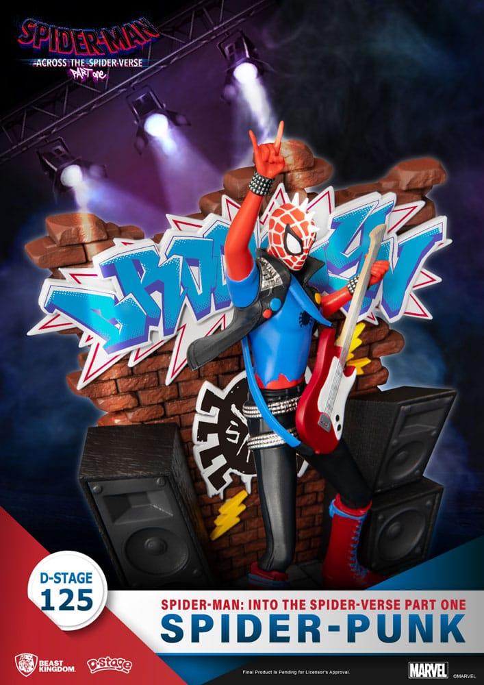 SPIDER-MAN ACROSS THE SPIDER-VERSE - Spider-Punk -Diorama D-Stage 15cm - 5