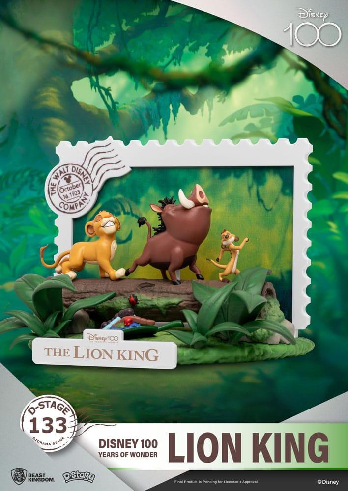 DISNEY - Le Roi Lion - Diorama D-Stage 100 Years of Wonder 10cm - 3