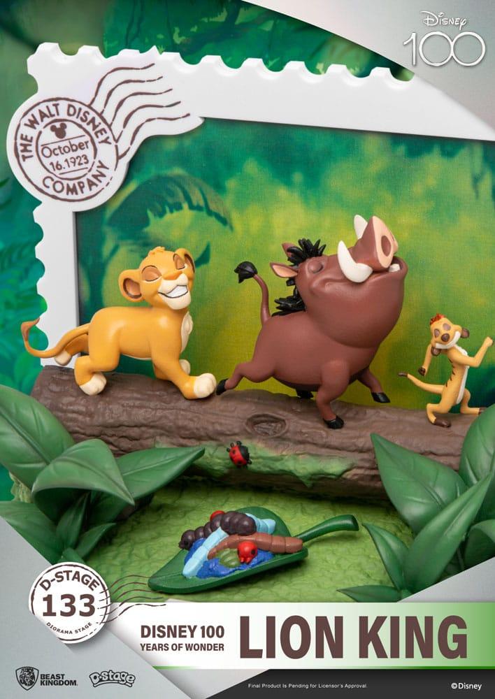DISNEY - Le Roi Lion - Diorama D-Stage 100 Years of Wonder 10cm - 4